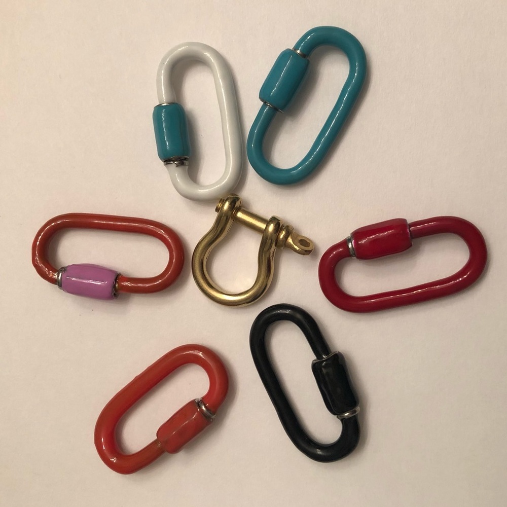 Stainless Steel Enamel Carabiner